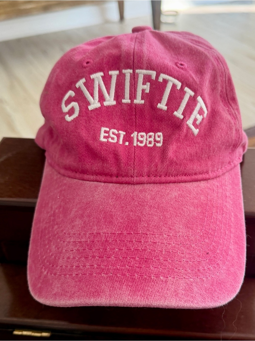 Taylor Swift Pink "Swiftie EST. 1989" Baseball Cap